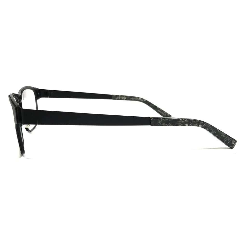 J.F. Rey Eyeglasses Frames JF2573 0010 Matte Black Gray Demi Tortoise 56-18-144
